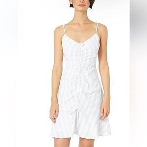 NWT Cupcakes & Cashmere Corsiva faded denim dress 8